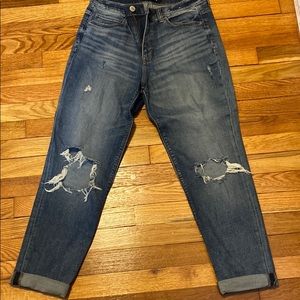 Express girlfriend jeans